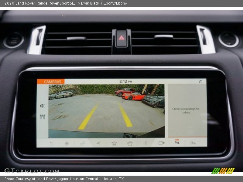 Narvik Black / Ebony/Ebony 2020 Land Rover Range Rover Sport SE