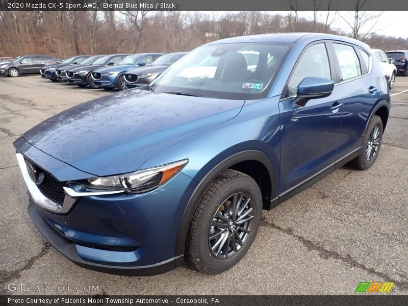 Front 3/4 View of 2020 CX-5 Sport AWD