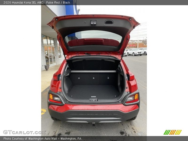 Pulse Red / Black 2020 Hyundai Kona SEL AWD
