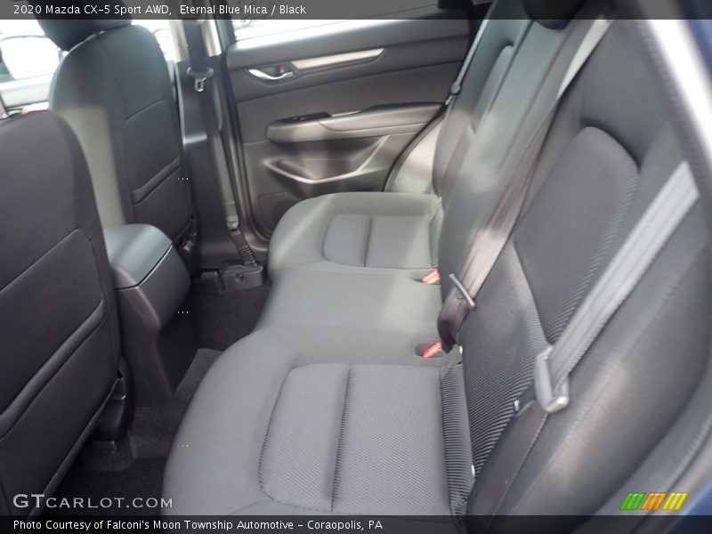 Eternal Blue Mica / Black 2020 Mazda CX-5 Sport AWD