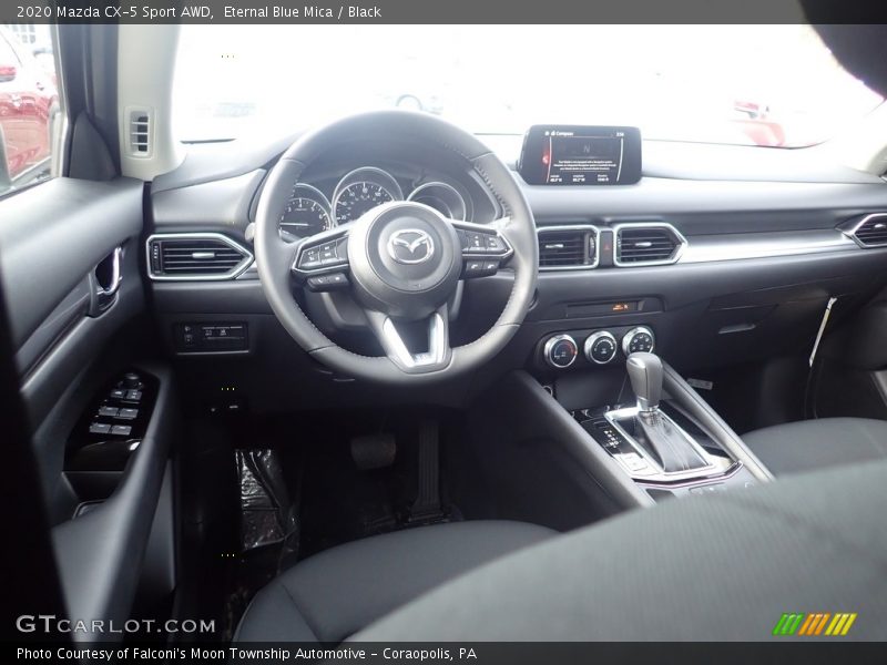 Eternal Blue Mica / Black 2020 Mazda CX-5 Sport AWD