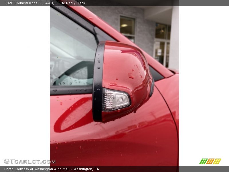 Pulse Red / Black 2020 Hyundai Kona SEL AWD