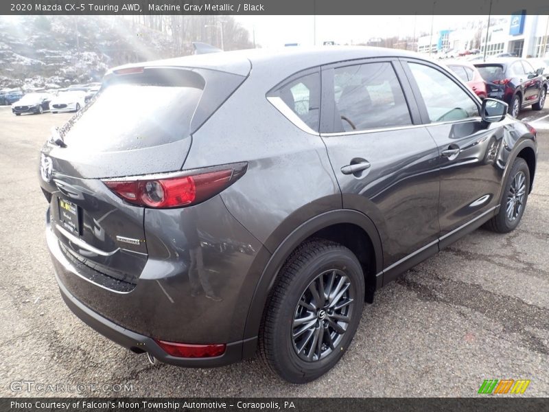 Machine Gray Metallic / Black 2020 Mazda CX-5 Touring AWD