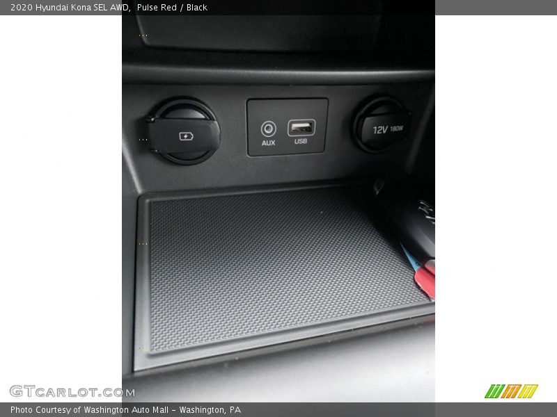 Pulse Red / Black 2020 Hyundai Kona SEL AWD