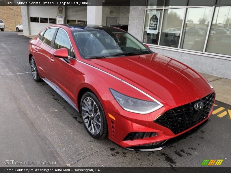 Front 3/4 View of 2020 Sonata Limited