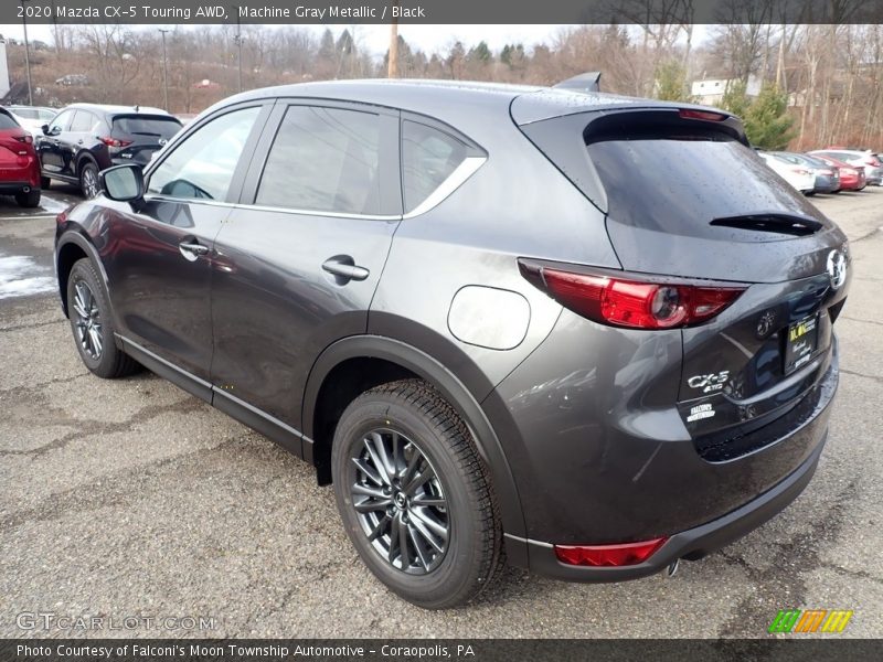 Machine Gray Metallic / Black 2020 Mazda CX-5 Touring AWD