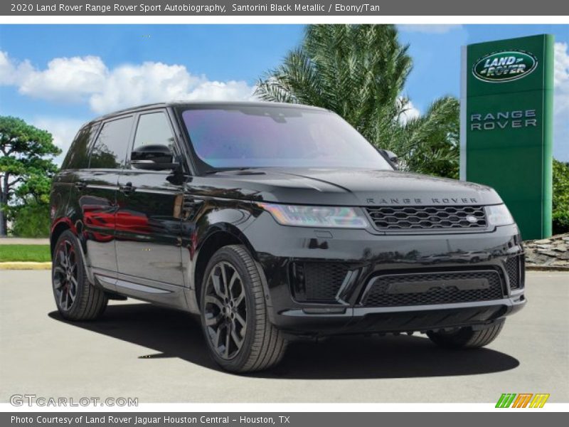 Santorini Black Metallic / Ebony/Tan 2020 Land Rover Range Rover Sport Autobiography