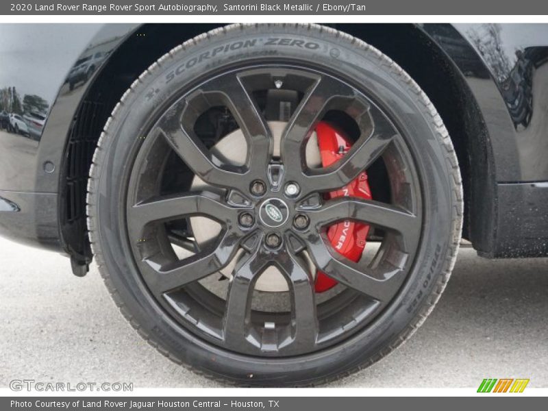 Santorini Black Metallic / Ebony/Tan 2020 Land Rover Range Rover Sport Autobiography