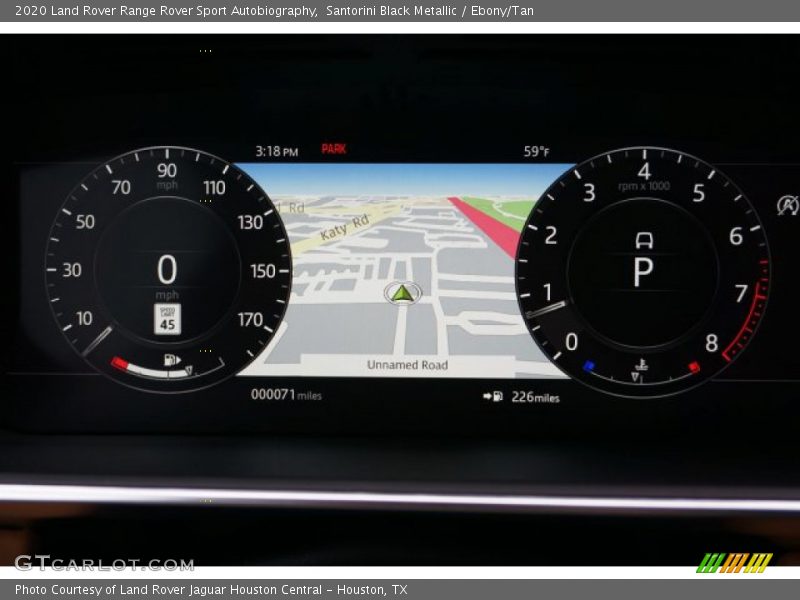  2020 Range Rover Sport Autobiography Autobiography Gauges