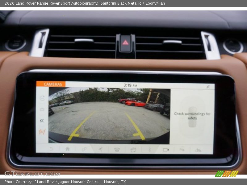 Santorini Black Metallic / Ebony/Tan 2020 Land Rover Range Rover Sport Autobiography