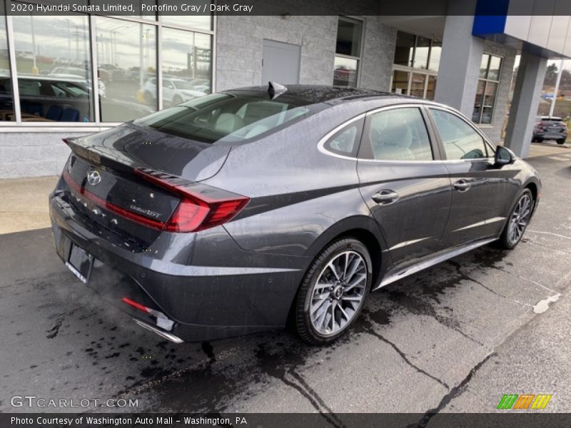 Portofino Gray / Dark Gray 2020 Hyundai Sonata Limited