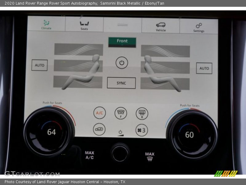 Santorini Black Metallic / Ebony/Tan 2020 Land Rover Range Rover Sport Autobiography