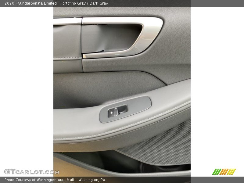 Portofino Gray / Dark Gray 2020 Hyundai Sonata Limited