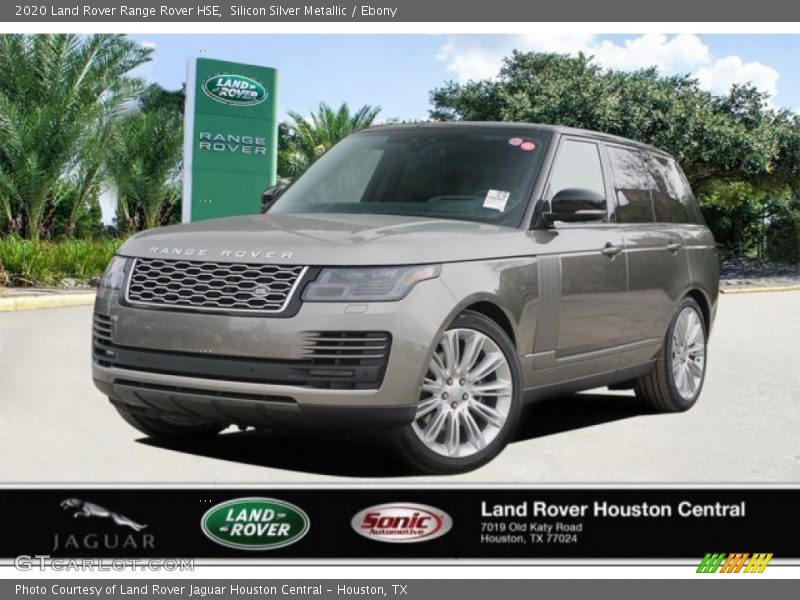 Silicon Silver Metallic / Ebony 2020 Land Rover Range Rover HSE