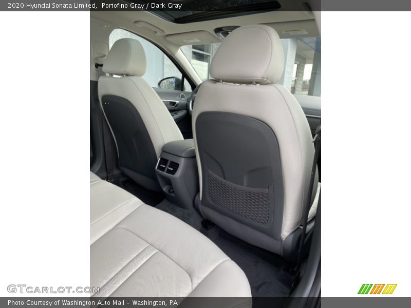 Portofino Gray / Dark Gray 2020 Hyundai Sonata Limited