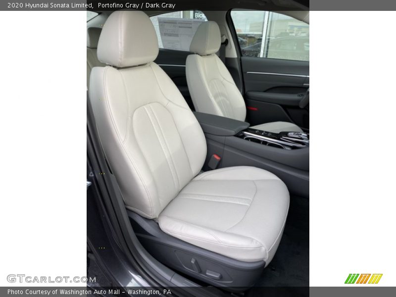 Portofino Gray / Dark Gray 2020 Hyundai Sonata Limited