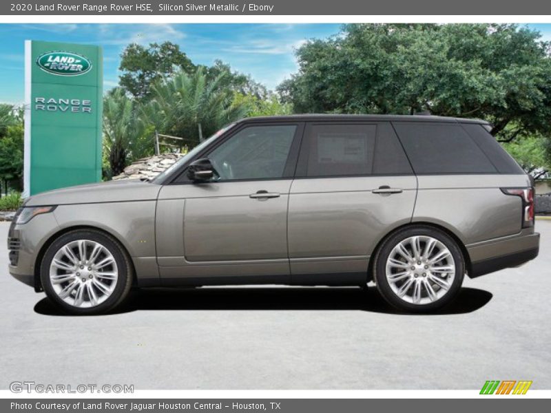 Silicon Silver Metallic / Ebony 2020 Land Rover Range Rover HSE