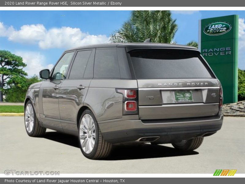 Silicon Silver Metallic / Ebony 2020 Land Rover Range Rover HSE