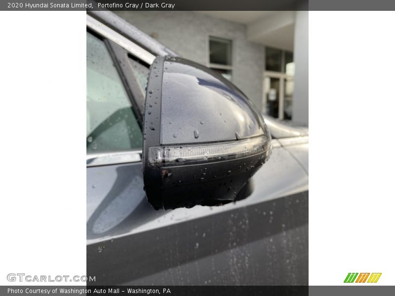 Portofino Gray / Dark Gray 2020 Hyundai Sonata Limited
