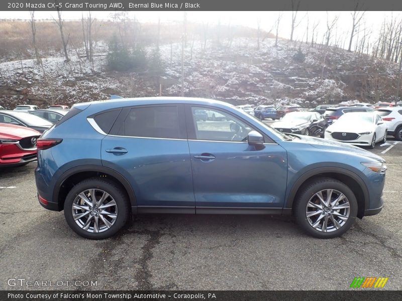 Eternal Blue Mica / Black 2020 Mazda CX-5 Grand Touring AWD