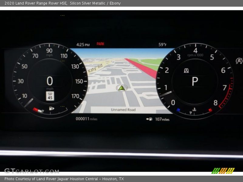 Silicon Silver Metallic / Ebony 2020 Land Rover Range Rover HSE