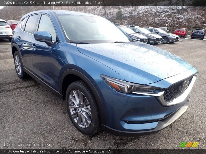 Eternal Blue Mica / Black 2020 Mazda CX-5 Grand Touring AWD