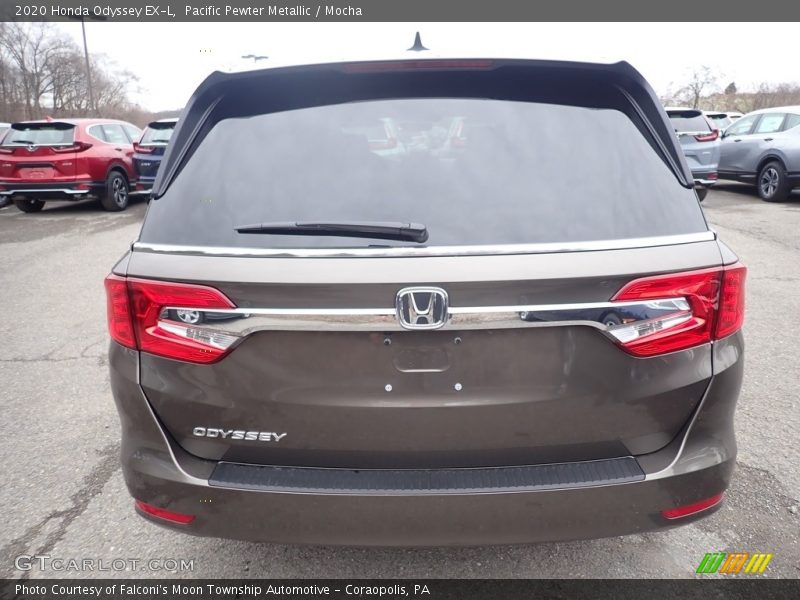 Pacific Pewter Metallic / Mocha 2020 Honda Odyssey EX-L