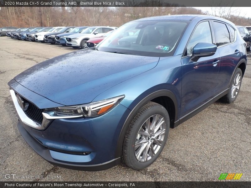 Eternal Blue Mica / Black 2020 Mazda CX-5 Grand Touring AWD