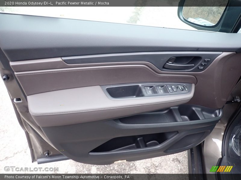 Pacific Pewter Metallic / Mocha 2020 Honda Odyssey EX-L