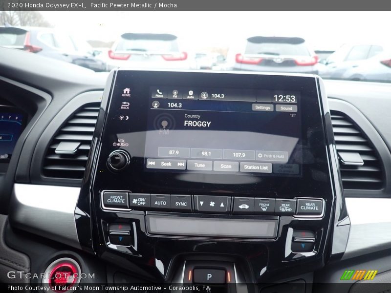 Pacific Pewter Metallic / Mocha 2020 Honda Odyssey EX-L