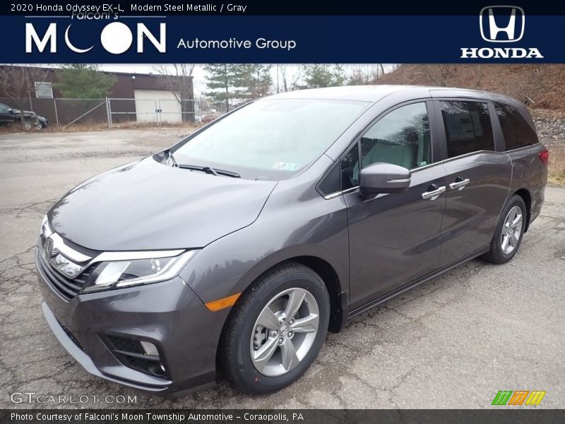 Modern Steel Metallic / Gray 2020 Honda Odyssey EX-L
