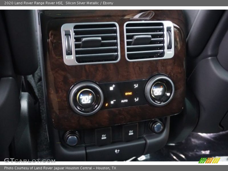 Silicon Silver Metallic / Ebony 2020 Land Rover Range Rover HSE