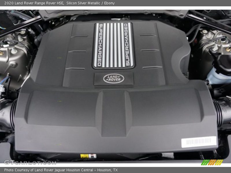 Silicon Silver Metallic / Ebony 2020 Land Rover Range Rover HSE