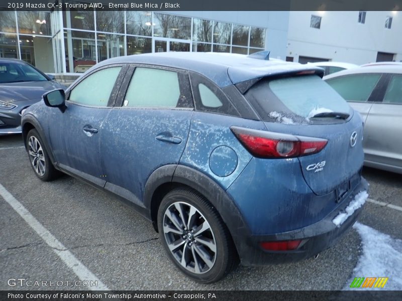 Eternal Blue Mica / Black 2019 Mazda CX-3 Touring AWD