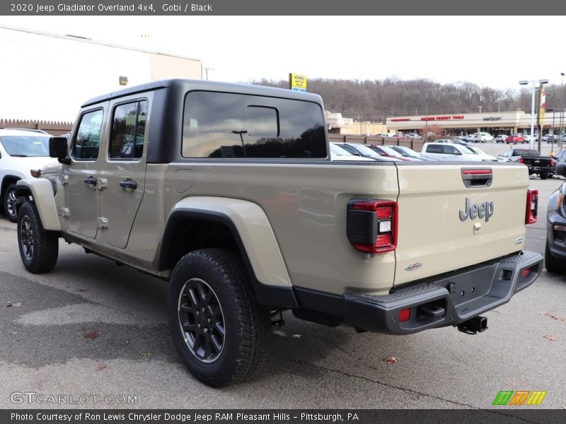 Gobi / Black 2020 Jeep Gladiator Overland 4x4