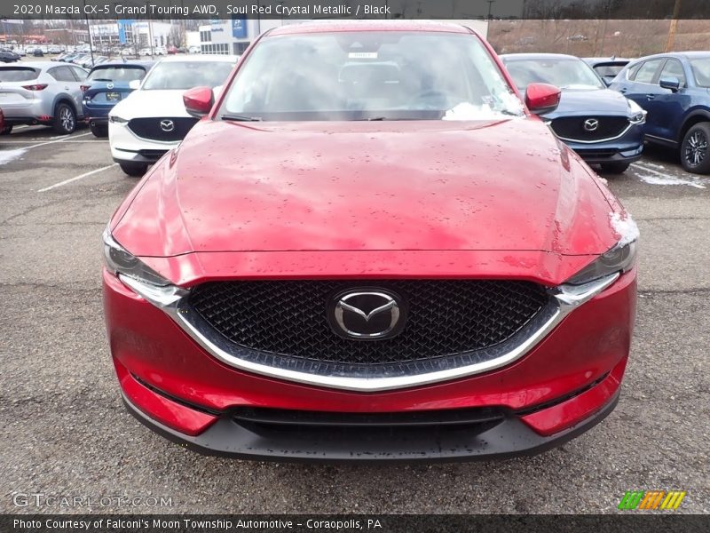 Soul Red Crystal Metallic / Black 2020 Mazda CX-5 Grand Touring AWD