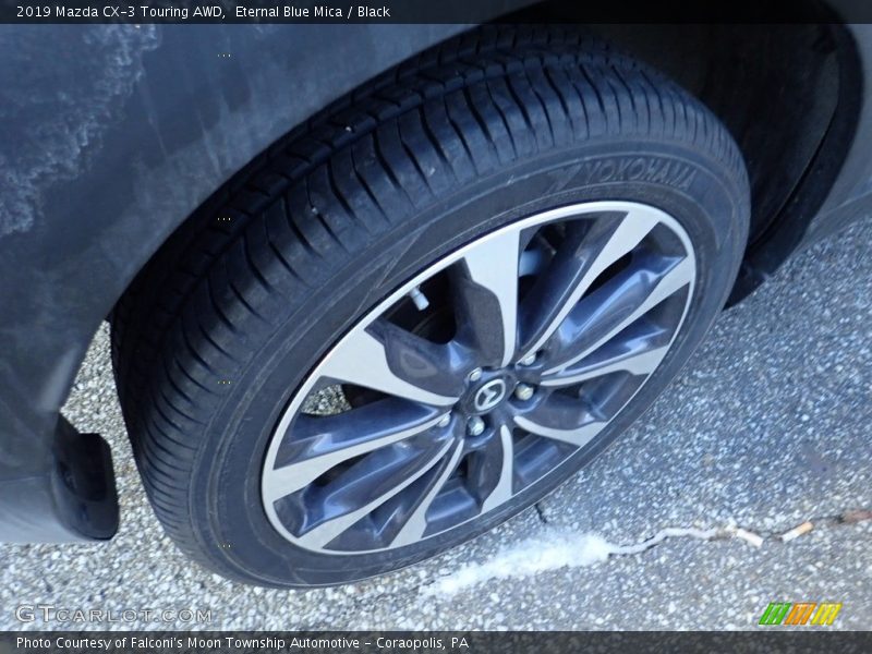 Eternal Blue Mica / Black 2019 Mazda CX-3 Touring AWD