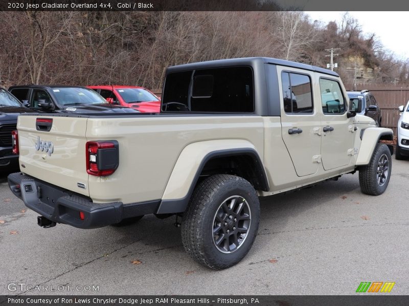 Gobi / Black 2020 Jeep Gladiator Overland 4x4