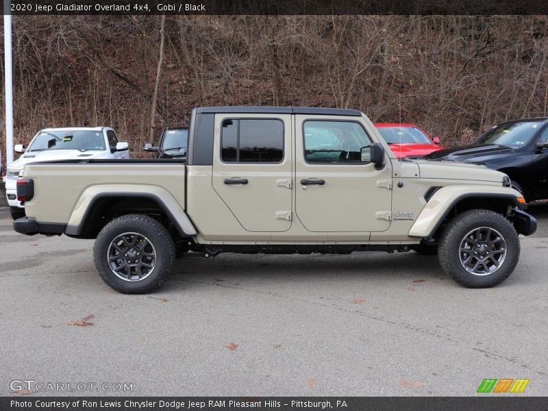 Gobi / Black 2020 Jeep Gladiator Overland 4x4