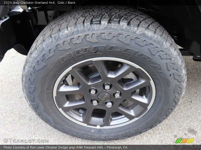 Gobi / Black 2020 Jeep Gladiator Overland 4x4
