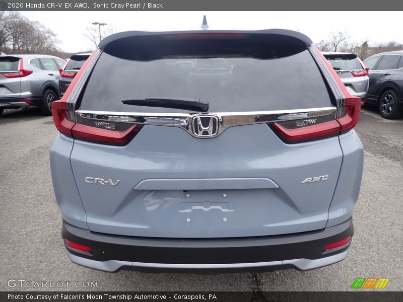 Sonic Gray Pearl / Black 2020 Honda CR-V EX AWD