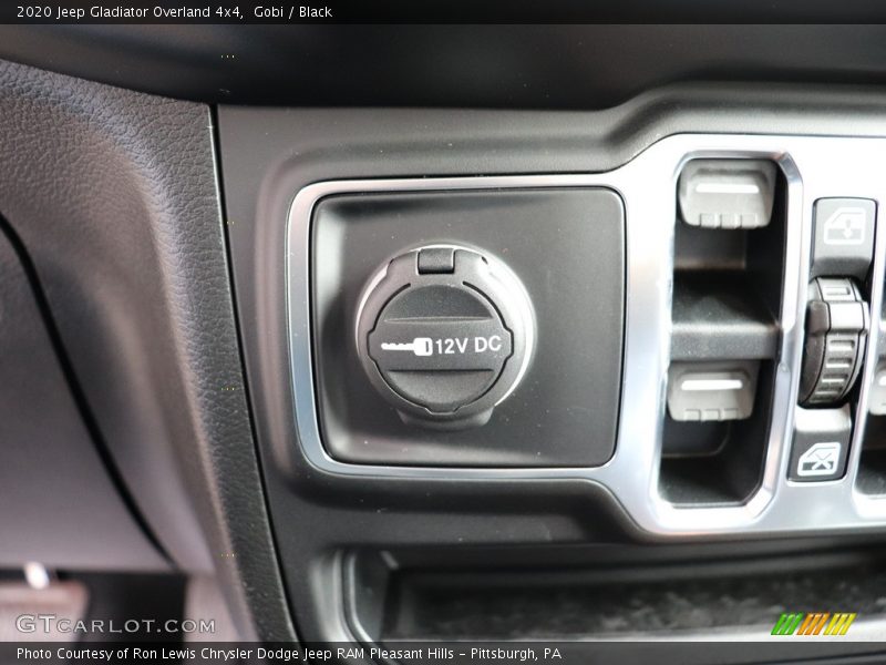 Controls of 2020 Gladiator Overland 4x4