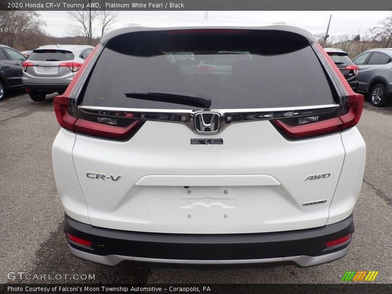 Platinum White Pearl / Black 2020 Honda CR-V Touring AWD