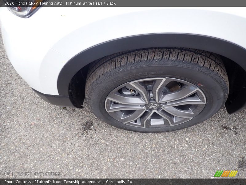 Platinum White Pearl / Black 2020 Honda CR-V Touring AWD
