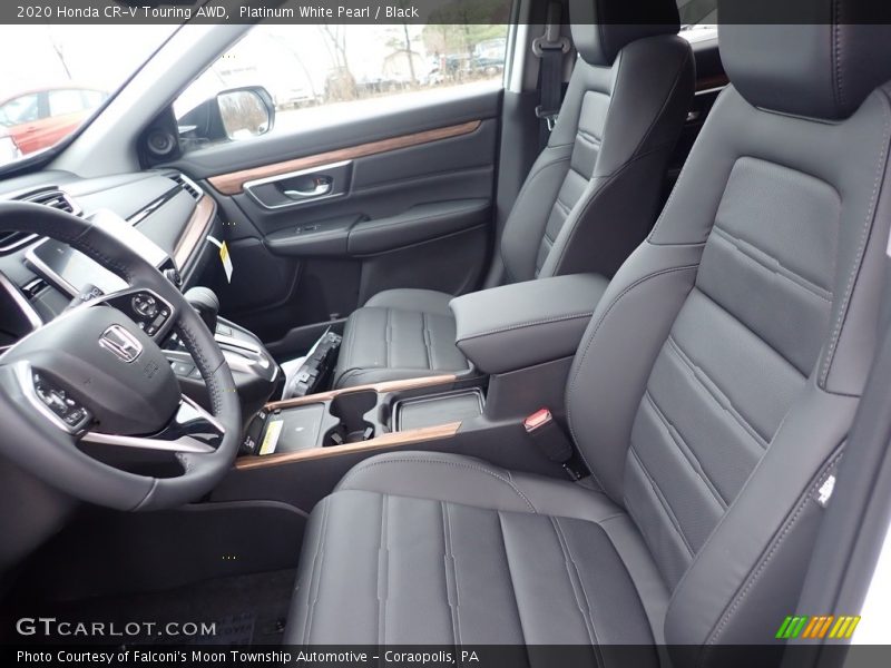 Platinum White Pearl / Black 2020 Honda CR-V Touring AWD