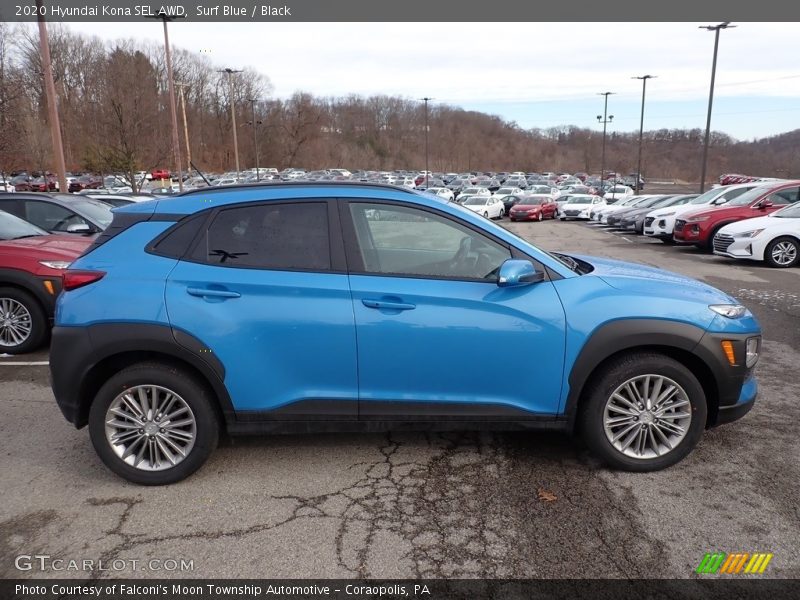  2020 Kona SEL AWD Surf Blue