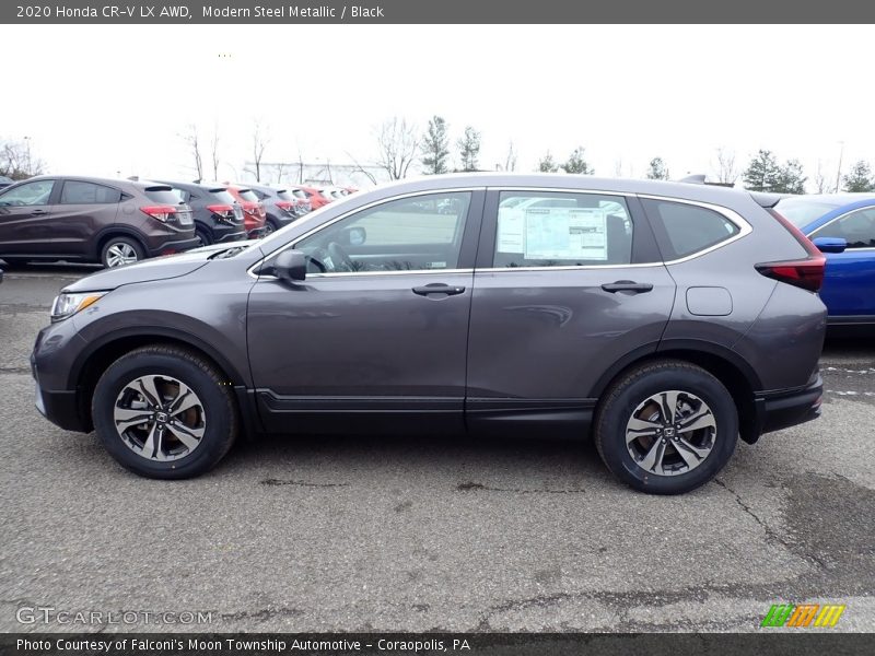 Modern Steel Metallic / Black 2020 Honda CR-V LX AWD
