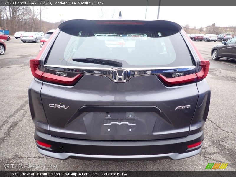 Modern Steel Metallic / Black 2020 Honda CR-V LX AWD