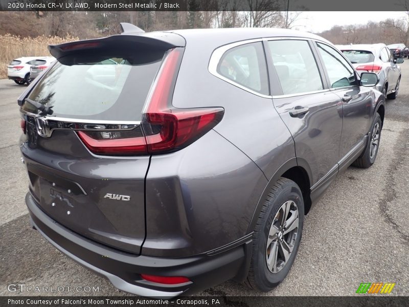 Modern Steel Metallic / Black 2020 Honda CR-V LX AWD