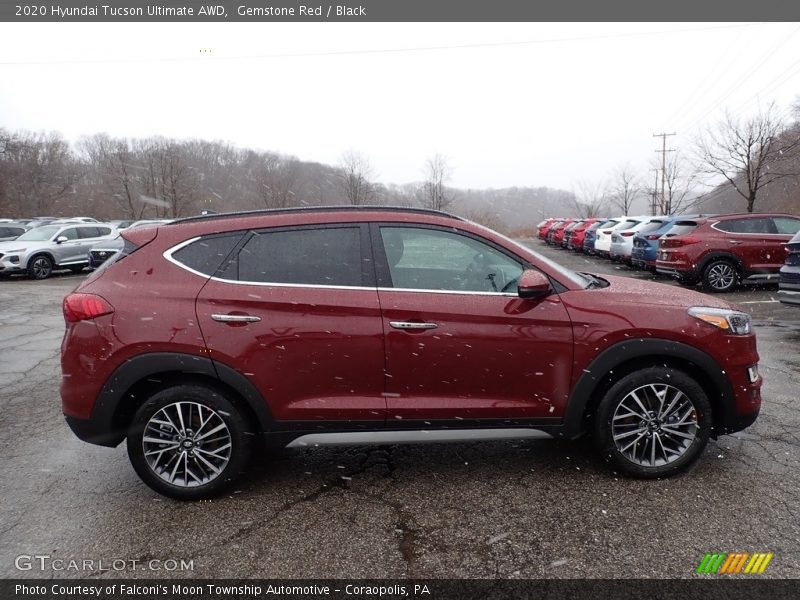 Gemstone Red / Black 2020 Hyundai Tucson Ultimate AWD